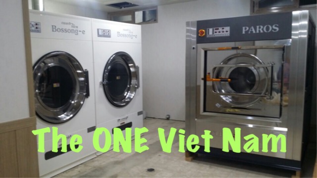 Máy giặt công nghiệp 120 kg Paros Hàn Quốc